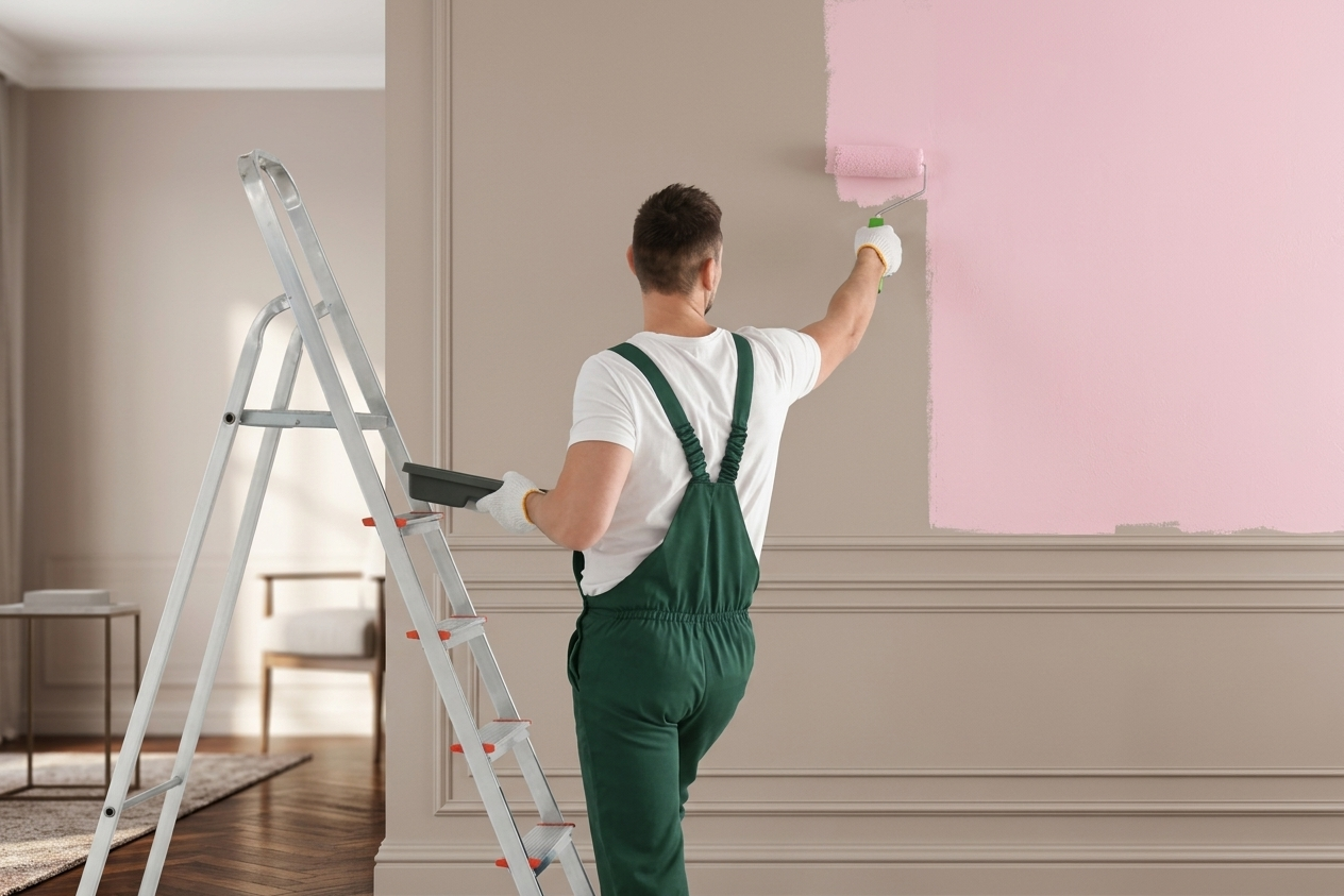 Professional home maintenance and painting service in Abu Dhabi